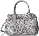 Nine West Double Vision Multicolor Medium Grey Satchel Handbag front Affordable Designer Brands 