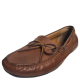 Polo Ralph Lauren Men's Roberts Moe Toe Smooth Leather loafers Tan 10.5D Affordable Designer Brands