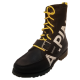 Polo Ralph Lauren Mens Ranger Alpine Leather Boots Black 9.5 D Affordable Designer Brands
