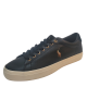 Polo Ralph Lauren Mens Shoe Longwood Leather Lace Up Fashion Sneakers 7.5D Black from Affordable Designer Brands