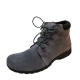 Propet Womens  Shoes Delaney Suede Leather Ankle Booties 8N Grey from Affordable Designer Brands