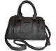 Rampage Quilted Grey Satchel handbag front Affordable Designer Brands 