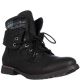Rock & Candy by ZIGI Spraypaint-Q Combat Booties Black 7.5M from Affordabledesignerbrands.com