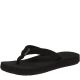 Reef Womens Cushion Breeze Synthetic Black Flip-Flops 10 M from Affordable Designer Brands