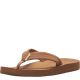 Reef Womens Cushion Breeze Synthetic Brown Tobacco Flip-Flops 6M from Affordable Designer Brands