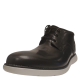 Rockport Mens Garett Chukka Boots Leather Black 12M Affordable Designer Brands