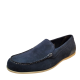 Rockport Mens Casual Shoe Malcolm Venetian Leather Slip On Loafers 8.5M Navy Blue from Affordable Designer Brands