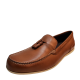 Rockport Mens Casual Shoes Malcolm Leather Slip On Tassel Loafers 10M Tan Brown from Affordable Designer Brands
