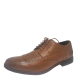 Rockport Mens Dress Shoe Style Purpose Wingtip Oxfords Leather Light Tan 10 W Affordable Designer Brands