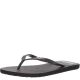 Roxy Viva Stamp ll Rubber Black Flip-Flop Sandals 9 B Affordable Designer Brands