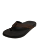 REEF Mens Cushion Bounce Phantom Slip-on Sandals Leather Black Brown 7M from Affordable Designer Brands