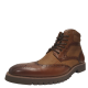 Stacy Adams Barker Wingtip-Toe Boots Leather Cognac Brown 10M from Affordable Designer Brands