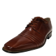 Stacy Adams Shoes, Raynor Plain Toe Lace Up Cognac 9 M Affordable Designer Brands