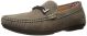Stacy Adams Mens Percy Braided Strap Driving Moc Oxford Shoes Grey 8 M