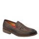 Sandro Moscoloni Slip-On Penny Loafers Leather Brown 9.5 D from Affordable Designer Brands