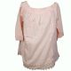 Style Co Off-The-Shoulder Lace Top Sea Lily XLarge Affordable Designer Brands front