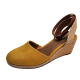 Style & Company Womens Casual Shoes Mailena Wedge Espadrille Sandals 7.5M Yellow from Affordable Designer Brands