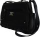 Style & Company Tab Dance Flap Black Messenger Handbag