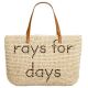 Style and Company Tote Handbag Rays For Days Straw Brown front Affordable Designer Brands