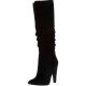 Steve Madden Womens Carrie Slouchy Boots Black Suede 7M from Affordable Designer Brands