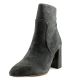 Steve Madden Women's Jaque Pointed Block-Heel Booties Grey Suede by Affordable Designer Brands