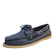 Sperry Mens Casual Shoes Garment Canvas 2-Eye Lace Up Boat Shoes Wash Navy 9M from Affordabledesignerbrands.com