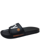 Superdry Mens Pool Slide Sandals Optic Black Large Affordable Designer Brands