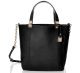 Tommy Hilfiger Hinge Saffiano Leather Convertible Small NS Travel Tote