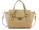 Tommy Hilfiger Postino Almond Leather Convertible Satche