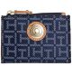 Tommy Hilfiger Coin Navy Lapis Purse with Id Window