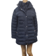 Tommy Hilfiger Women's Quilted Puffer Coat Navy Blue Small from Affordable Designer Brands