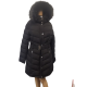 Tommy HilfigerWomen's Belted Faux-Fur-Trim Hooded Puffer Coat Black Medium Affordable Designer Brands