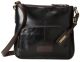 Tignanello Genuine Leather Classic Beauty Convertible Crossbody Black brown Handbag
