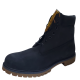 Timberland Men's 6 Premium Waterproof Boots Suede Leather Blue 10.5 M Affordable Designer Brands