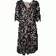 Thalia Sodi Lace Sheath Dress Deep Black 6