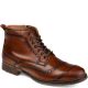 Thomas & Vine Mens Hardy Brogue Brown Leather Ankle Boots 12 M from Affordable Designer Brands