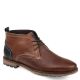 Thomas & Vine Mens Logan Leather Brown Waterproof Chukka Boot 11 M from Affordable Designer Brands