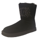 UGG Women's Classic Bling Short Booties Suede Black 11M from Affordable Designer Brands