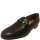 Vince Camuto Dark Brown Borcelo Leather Loafers Dress Shoe 12M Affordable Designer Brands