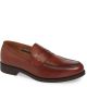 Vince Camuto Men's Nait Cognac Brown Leather Penny Loafer 13M Affordable Designer Brands
