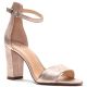 Vince Camuto Women's Corlina Block Heel Sandals Rose Silver from Affordable Designer Brands