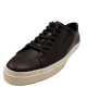 Vince Men's Farrell Lace-up Sneakers Leather Black 12M from Affordable Designer Brands
