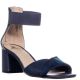 White Mountain Evie Two-Piece Dress Sandals Synthetic Dark Blue 6.5M from Affordable Designer Brands