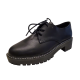 Wild Pair Womens  Shoes Rainee Lace Up Oxford Flats 9.5M Black New no box from Affordable Designer Brands