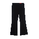 XOXO Juniors Pants, Curvy Bootcut T Black 7/8 