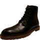 Zanzara Men's Jimmy ZZ1221B Black Leather Boots 11.5M Affordable Designer Brands